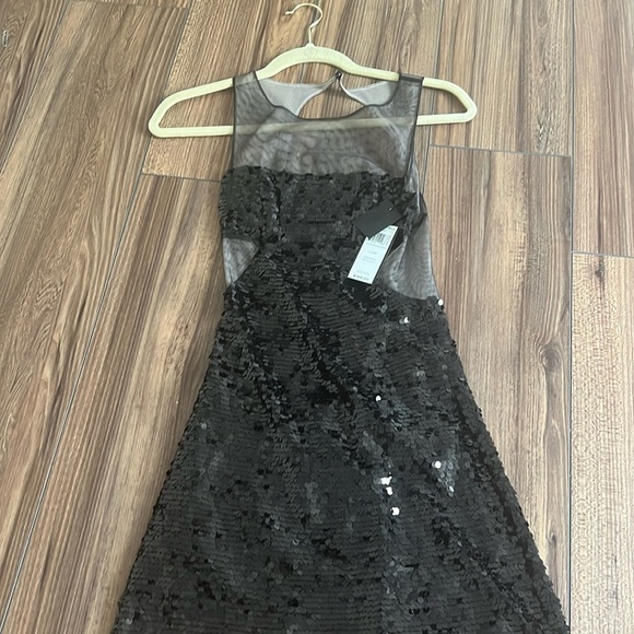 Black sequin dress NWT - Picture 1 of 3